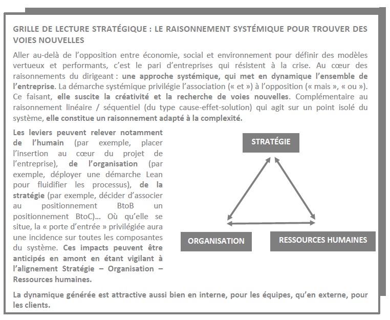 Le raisonnement systémique pour trouver de nouvelles voies